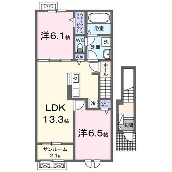 間取図 マーベラスコウベ