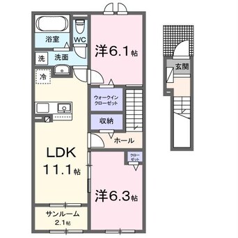 間取図 ナタリス　ウィータ