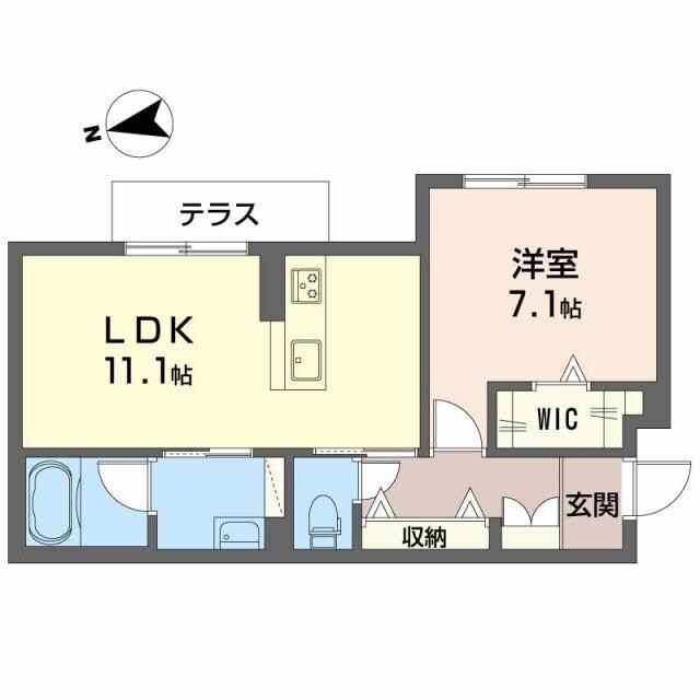 間取り図 シャーメゾン草木