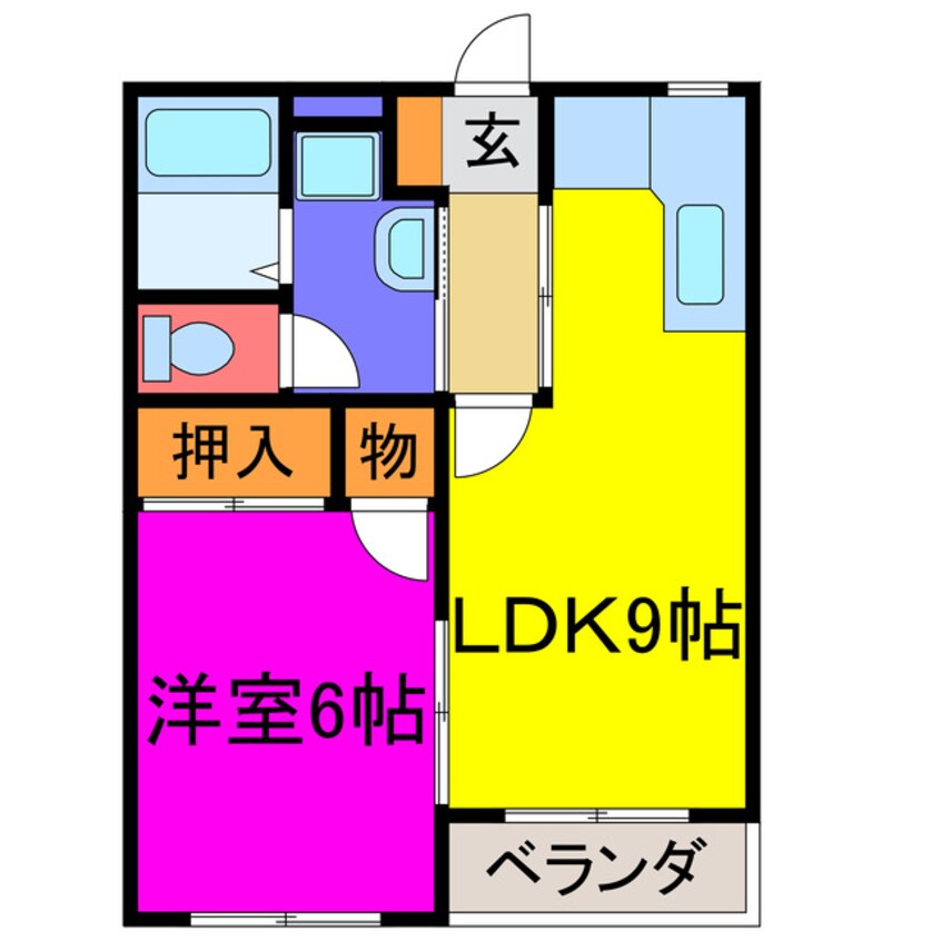 間取図 ロイヤルマンション