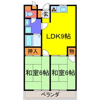 間取図 池田ハイツ