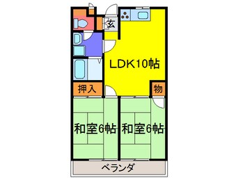 間取図 池田ハイツ