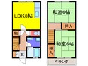 メゾンはしもとの間取図