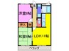 春名マンション 2LDKの間取り