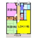 春名マンションの間取図