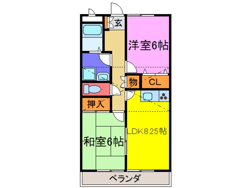 間取図 ピセアリー段