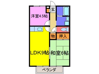 間取図 メゾンクレール