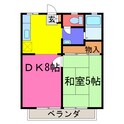 みうらハイツの間取図