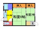 ハイツファミーユの間取図