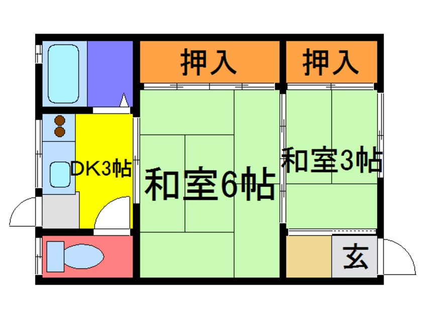 間取図 ハイツファミーユ