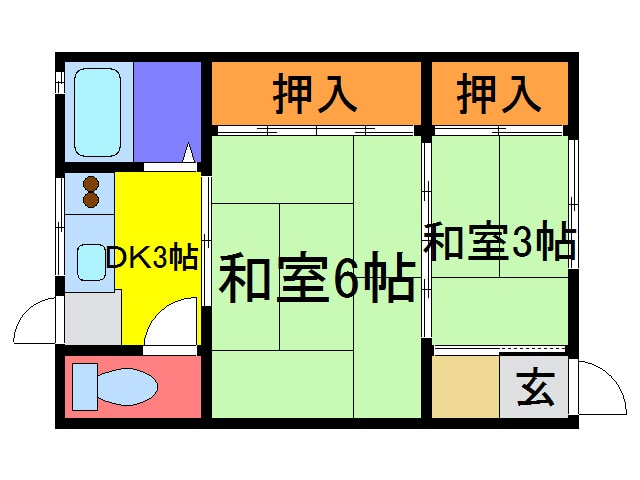 間取り図 ハイツファミーユ