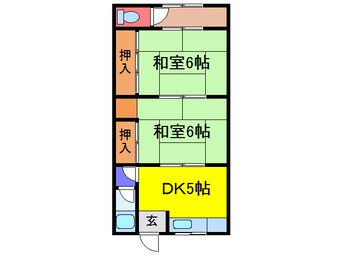 間取図 富士ハイツ