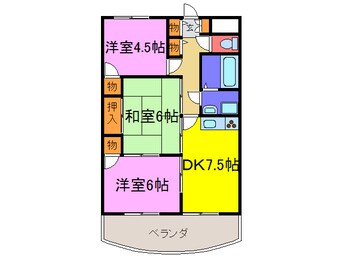 間取図 グランディール