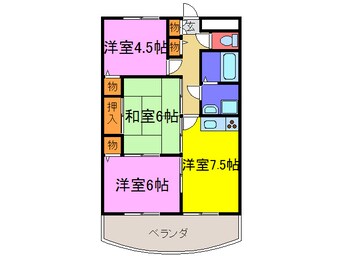 間取図 グランディール