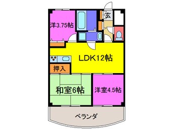 間取図 グランディール