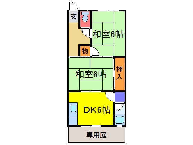 間取り図 大水戸マンション