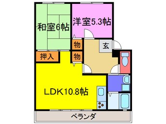 間取図 メゾンパルティール