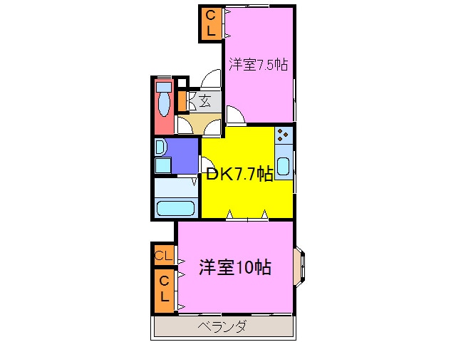 間取り図 ウエストリバー