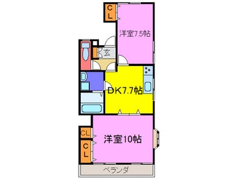 間取図 ウエストリバー