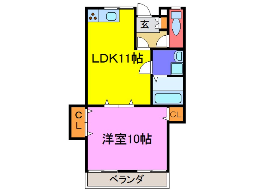 間取図 ウエストリバー