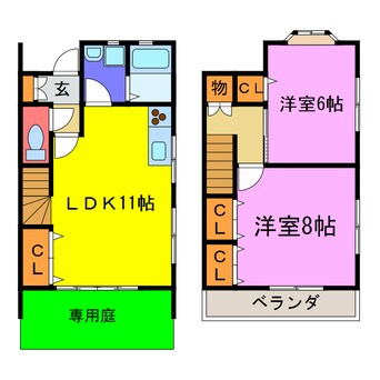 間取図 ウエストリバー