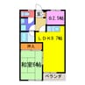 サンモール大井 1LDK+Sの間取り