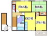Settle城西 3DKの間取り