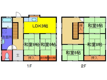 間取図 中　東邸