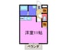 コンフォートテクノⅠ 1Rの間取り