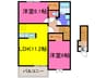 パジェール・トロワａｂ 2LDKの間取り