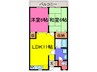 ハイツフラッグ 2LDKの間取り