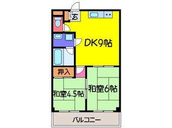 間取図 グロリア山崎