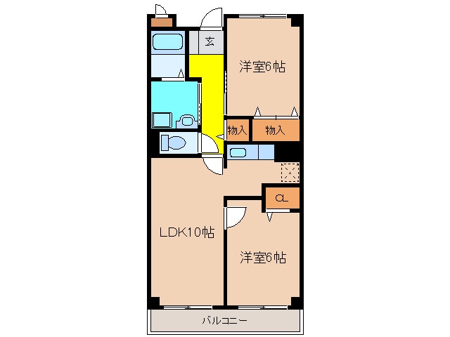 間取り図 メゾン・エクセラン