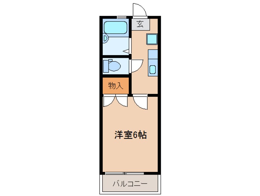 間取図 メゾンフォレスタ