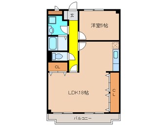 間取図 シュロスアリノ