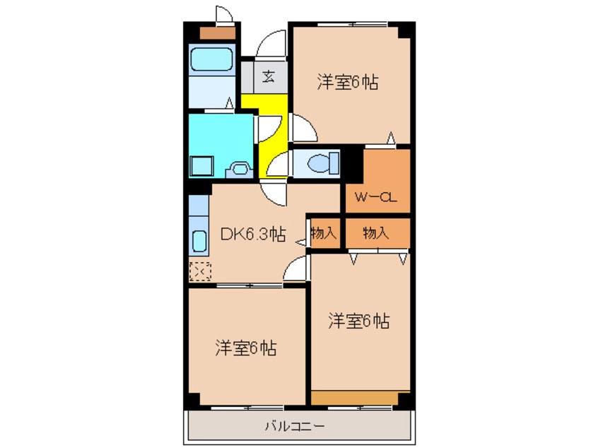 間取図 エレガントⅠ