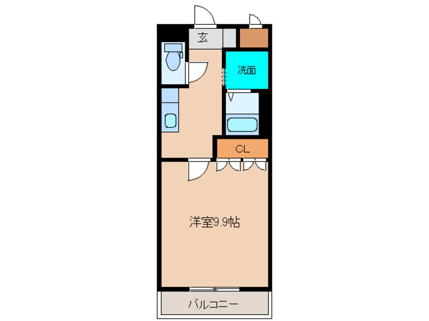 間取図 ラ・プレイリー