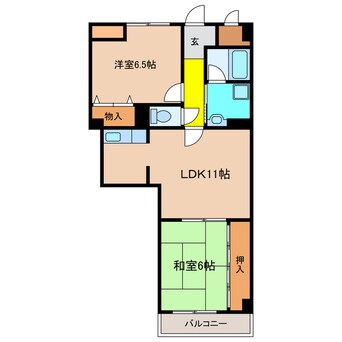 間取図 グランシャリオンゆけむり坂