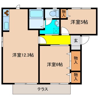 間取図 サンシャイン藤原台