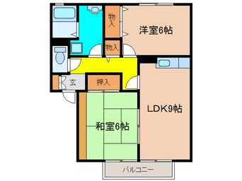 間取図 サニーハイツ・ジュンＡ棟