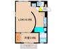 ヒルサイドレジデンスＣ棟 1LDKの間取り