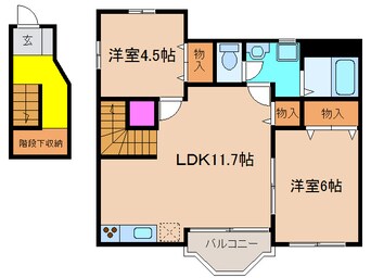 間取図 ナルチーゾⅠ