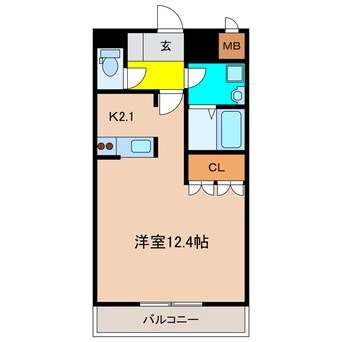 間取図 フレッシュパレス堀越