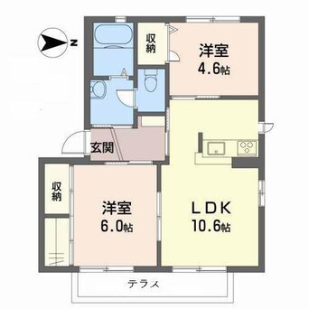 間取図 アクティＣ棟