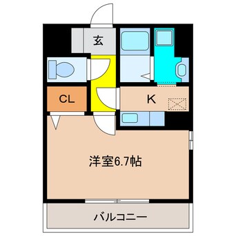 間取図 レスポワール