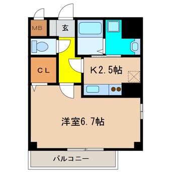 間取図 レスポワール