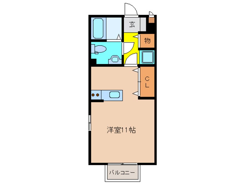 間取図 ラーゼンヴィラⅠ