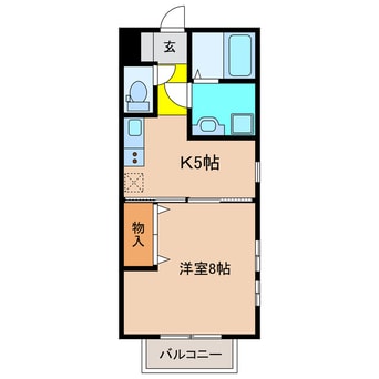 間取図 ガーデンコート東棟