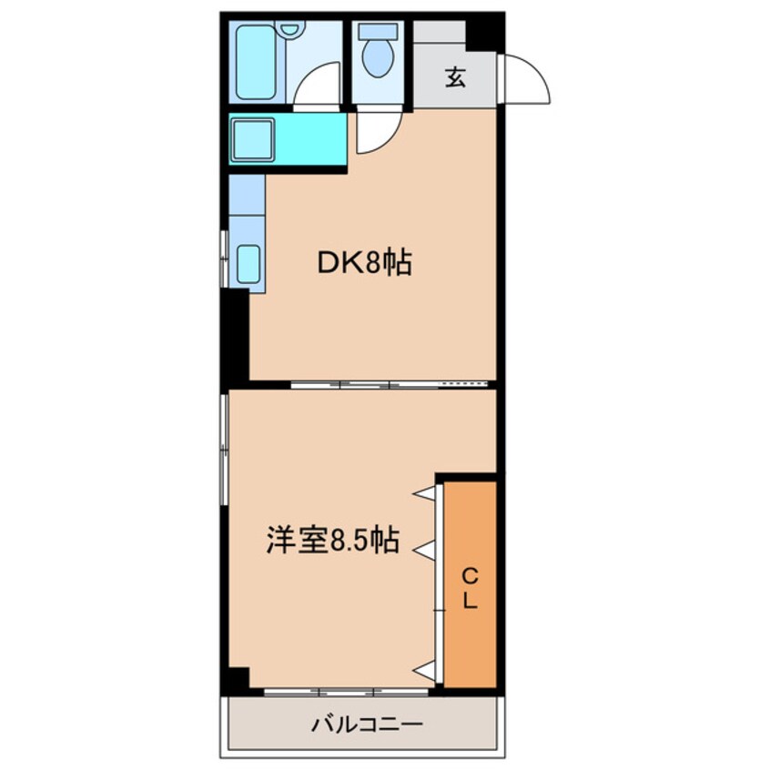 間取図 ヴィラ本山