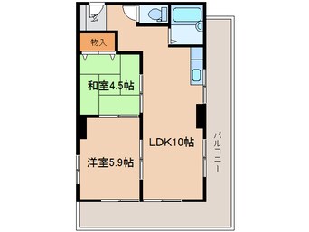 間取図 ヴィラ本山